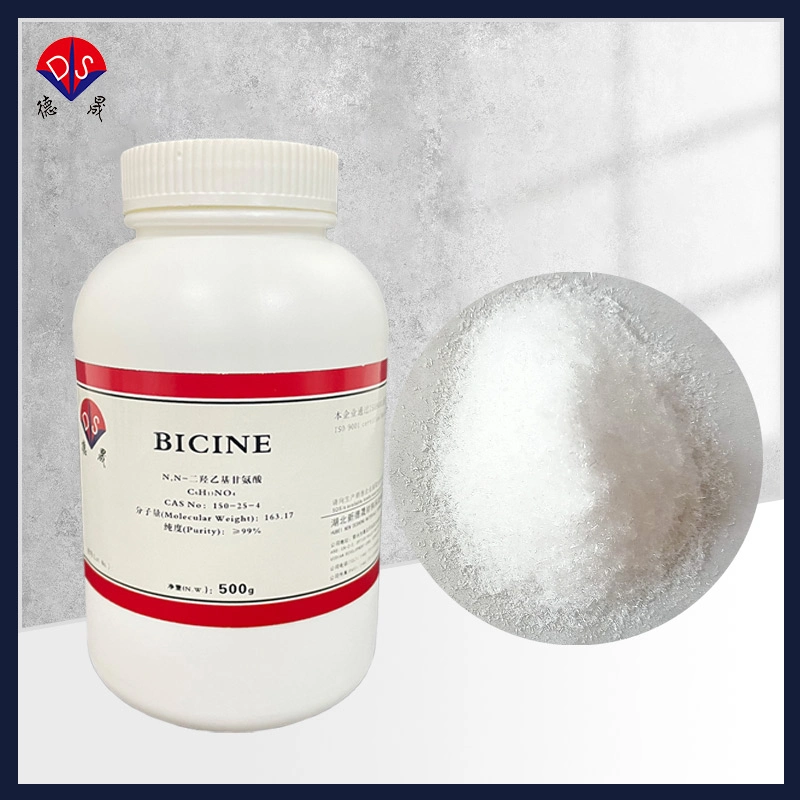 White Powder Bicine Buffer pH Due to Biological Laboratory