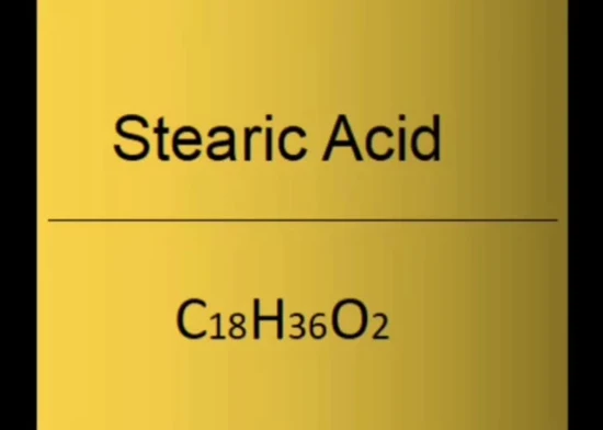 Grundlegende organische Chemikalien, weißes Pulver, Stearinsäure, dreifach gepresst, zum Verkauf, Chemikalie